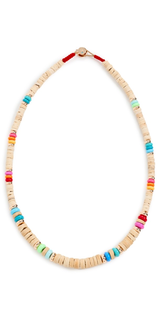 Roxanne Assoulin Island Time Heishi Necklace Rainbow