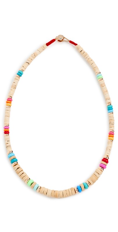 Roxanne Assoulin Island Time Heishi Necklace Rainbow