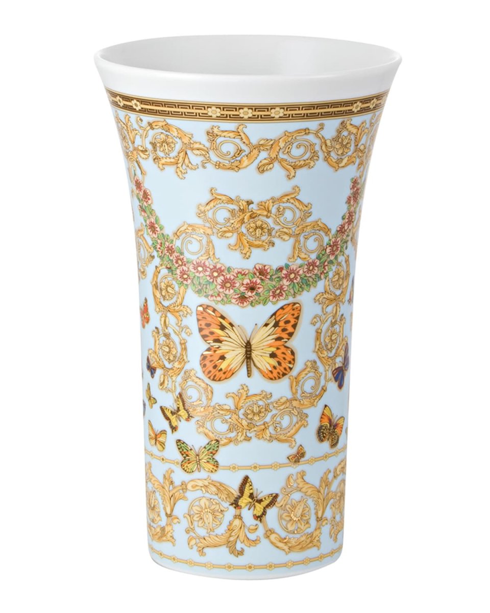 Butterfly Garden 10.25" Vase