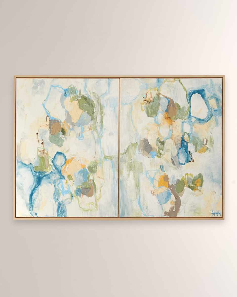 Spiraling Diptych Giclee