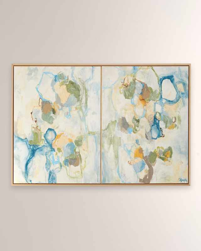 Spiraling Diptych Giclee