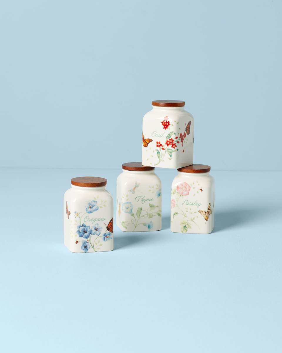 Butterfly Meadow Assorted Cooking Spice Jar Set
