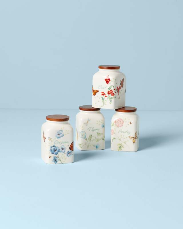 Butterfly Meadow Assorted Cooking Spice Jar Set