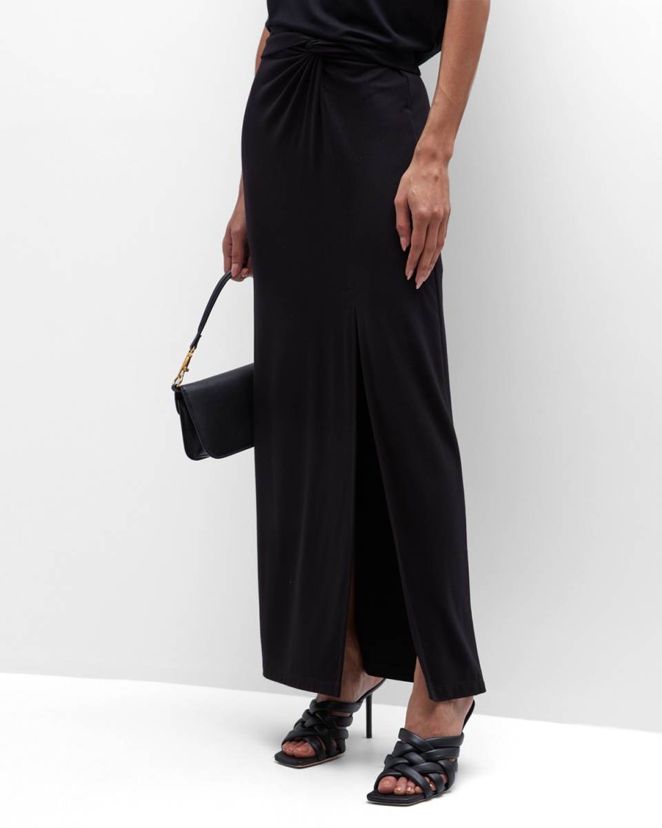 Marte Twist-Front Maxi Skirt