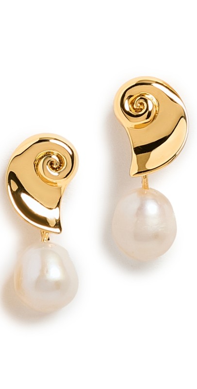 Jenny Bird Lucille Earrings Gold