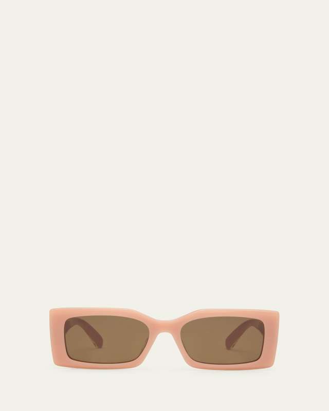 Acetate Rectangle Sunglasses