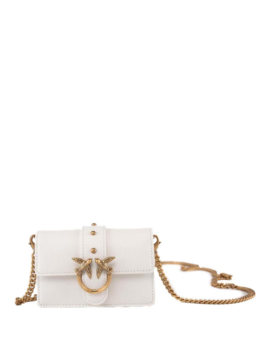 Pinko Sac Bandoulière - Blanc