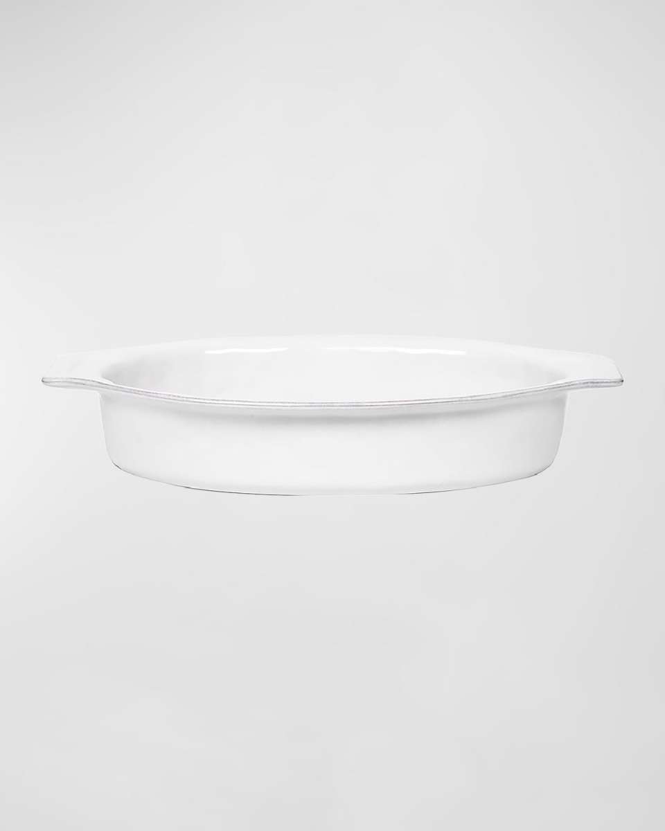 Puro Whitewash 16" Oval Baker