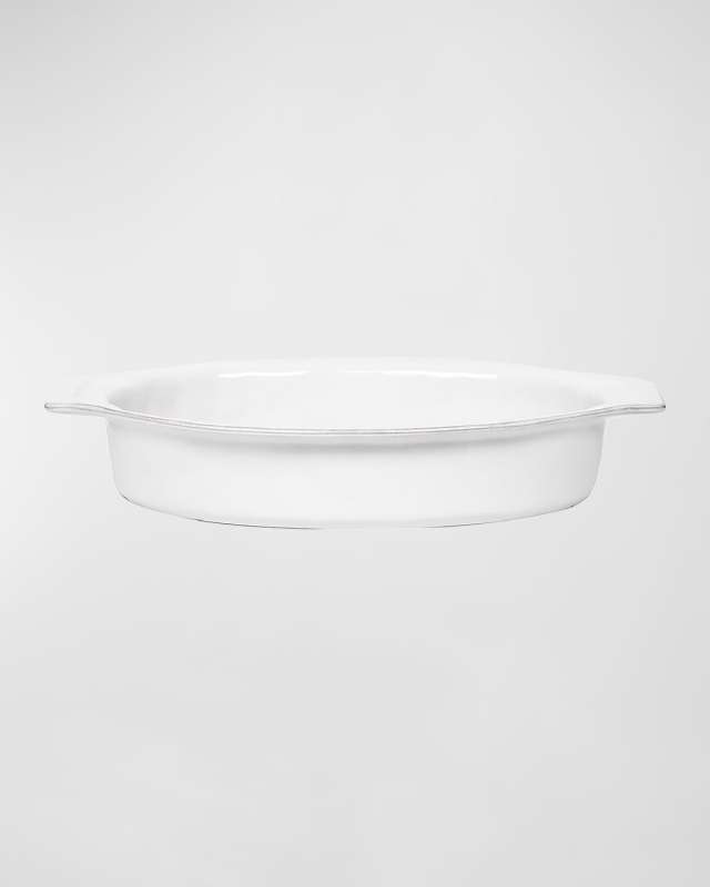 Puro Whitewash 16" Oval Baker