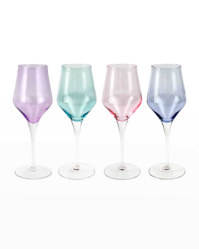 Contessa Assorted Wine Glasses, Set of 4