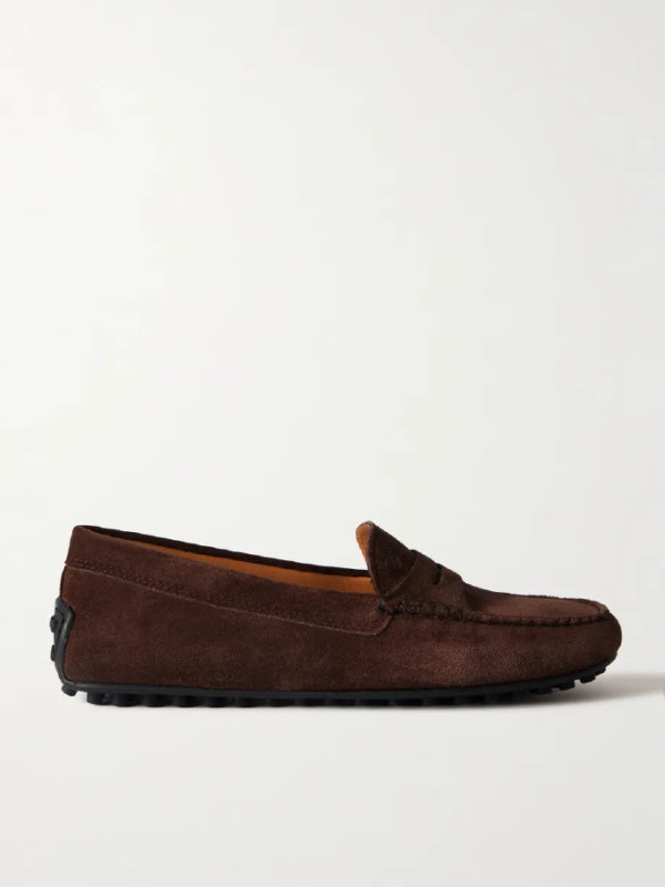 TOD'S City Gommino suede loafers