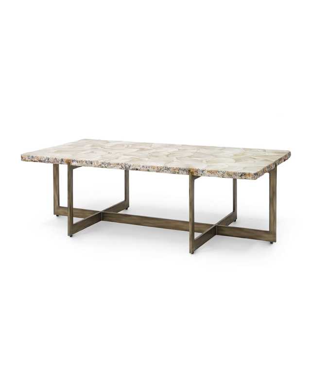 Durham Fossilized Clam Coffee Table