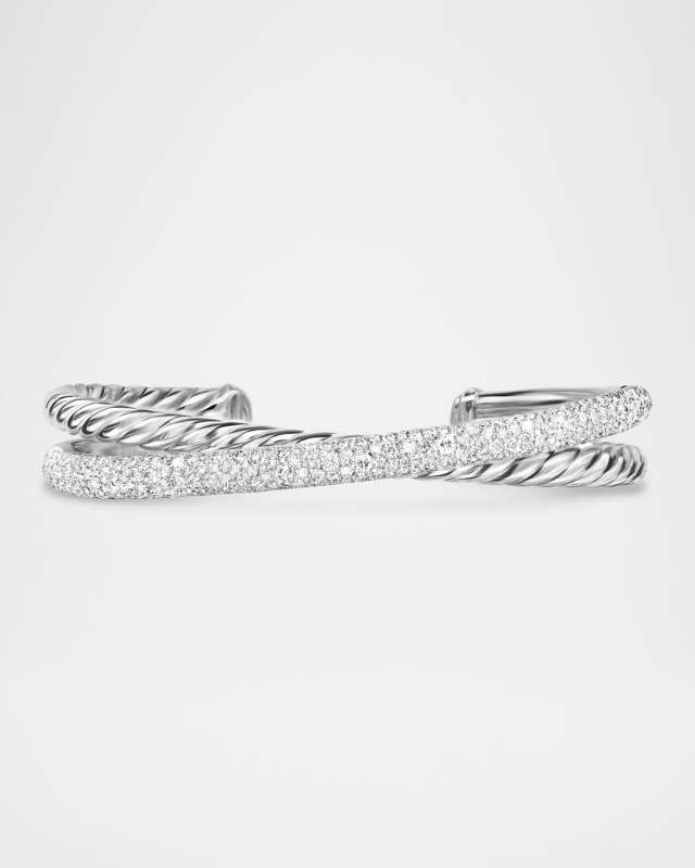 11mm Crossover Bracelet in Silv