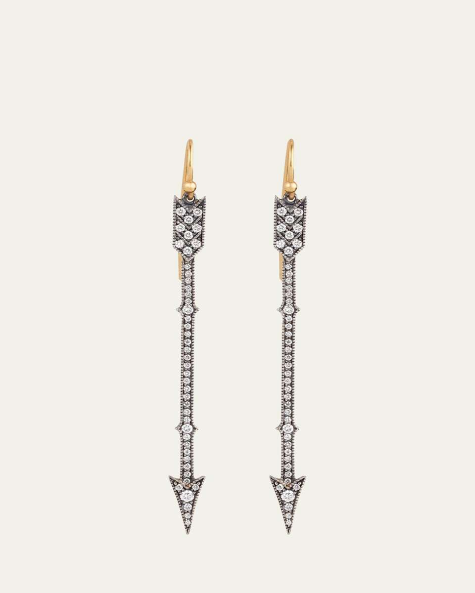 Diamond Arrow Earrings