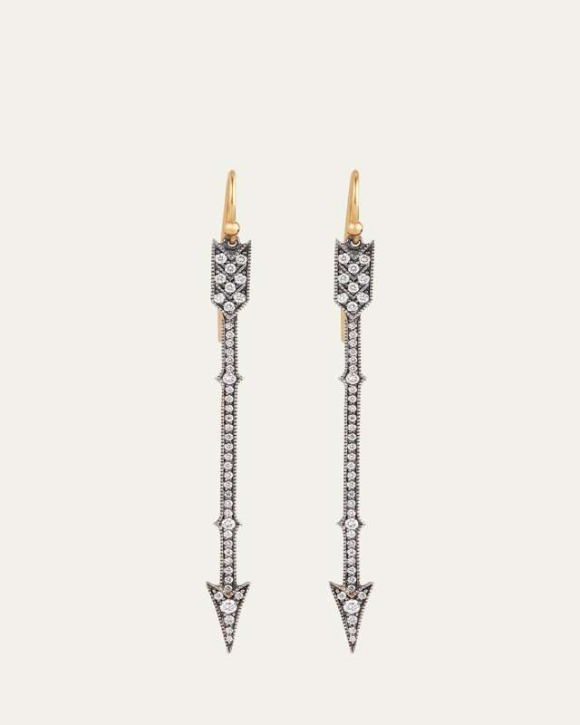Diamond Arrow Earrings