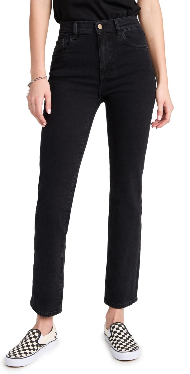 DL1961 Patti Straight High Rise Vintage Jeans Nightshade (Vintage)