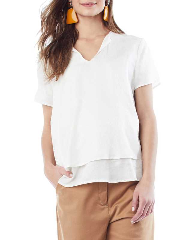 Nursing Katherine Short-Sleeve Top