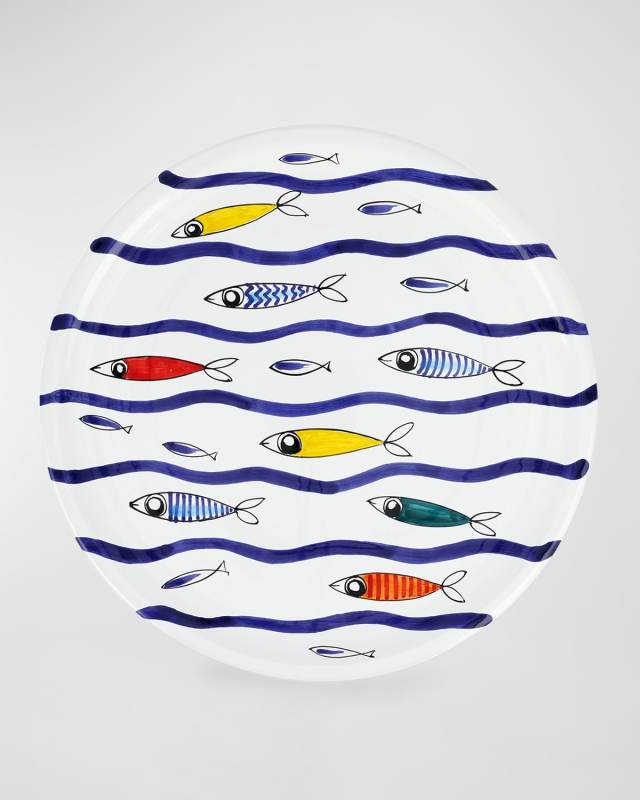 Pesce Pazzo Round Platter