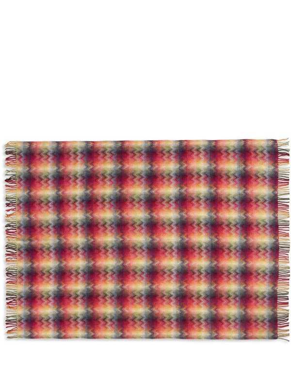 Montgomery chevron pattern throw