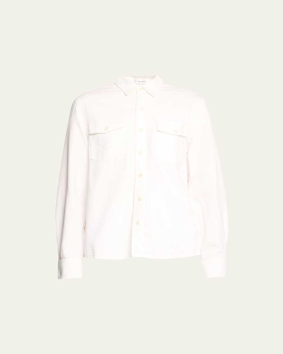 Patch Pocket Denim Shirt