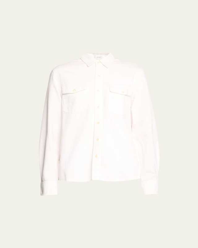 Patch Pocket Denim Shirt