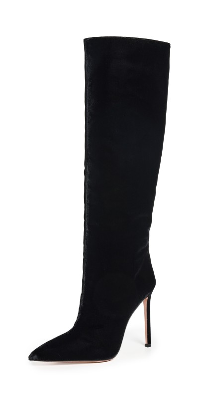 Aquazzura So Matignon Boots 105mm Black