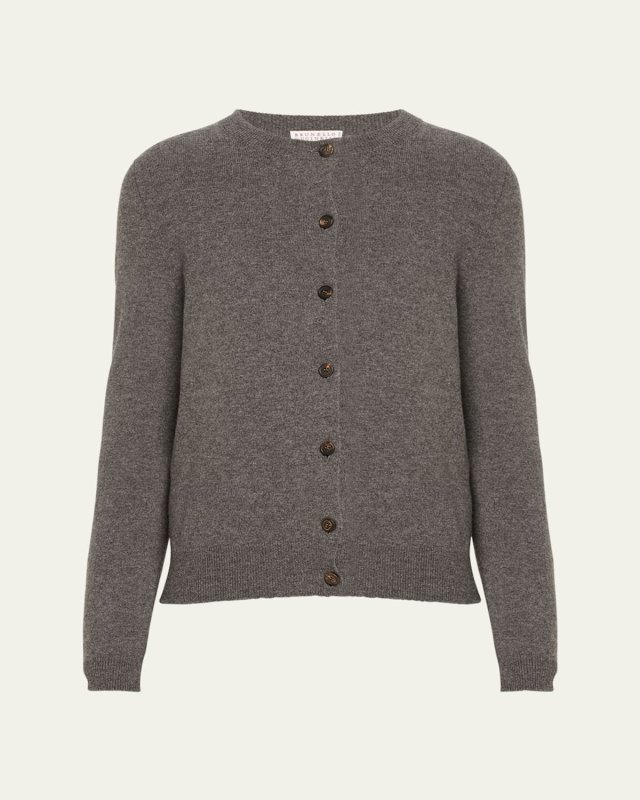 2Ply Cashmere Wool Cardigan