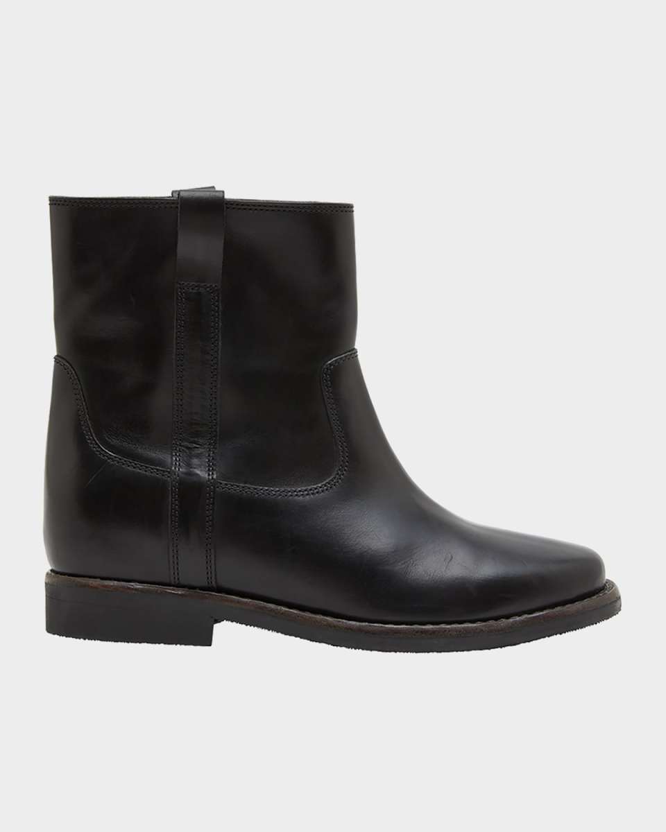 Susee Leather Ankle Booties