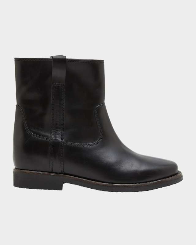 Susee Leather Ankle Booties