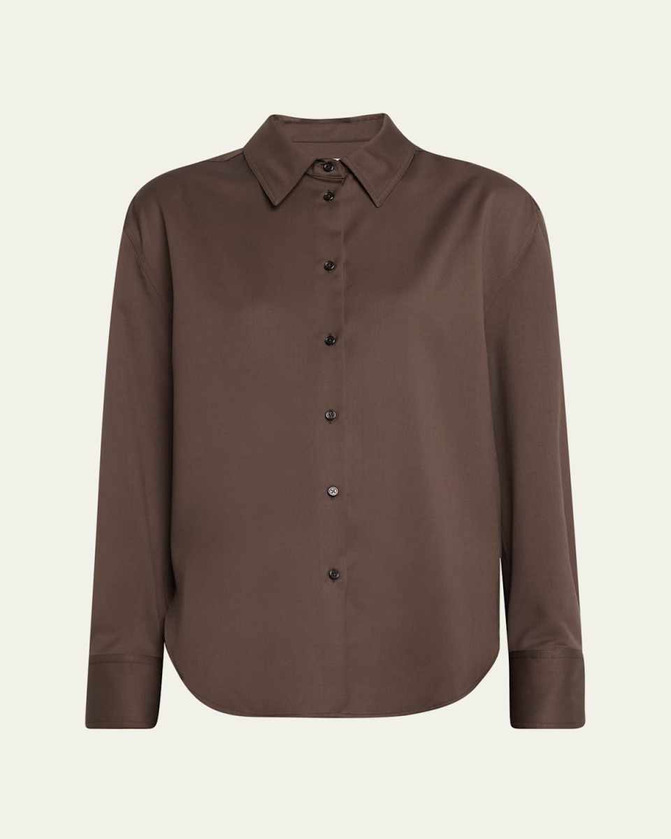 Eliana Button Down Wool Shirt