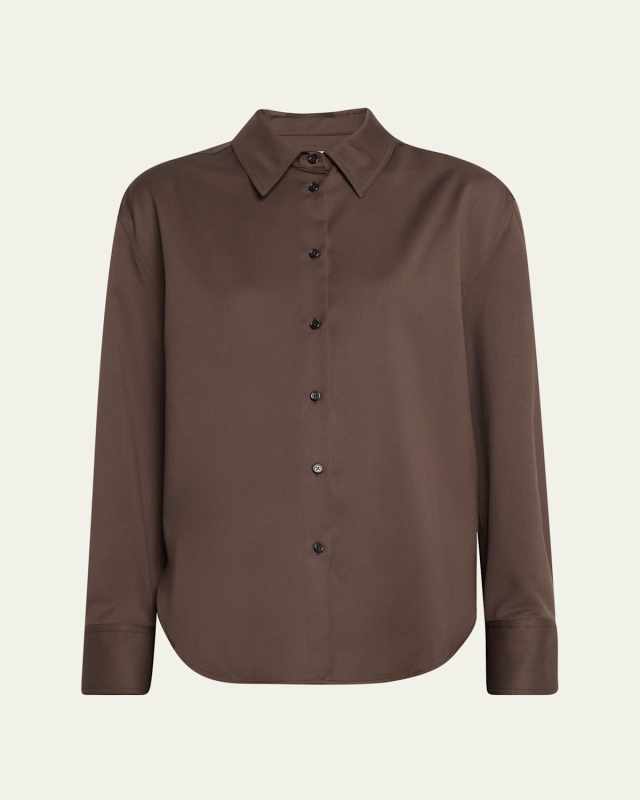 Eliana Button Down Wool Shirt