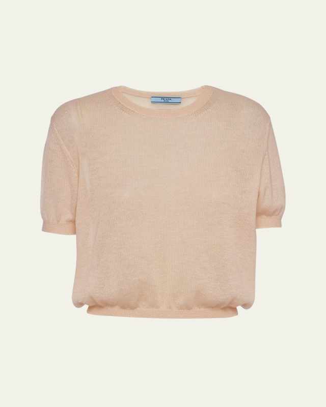 Superfine Cashmere Knit Shirt
