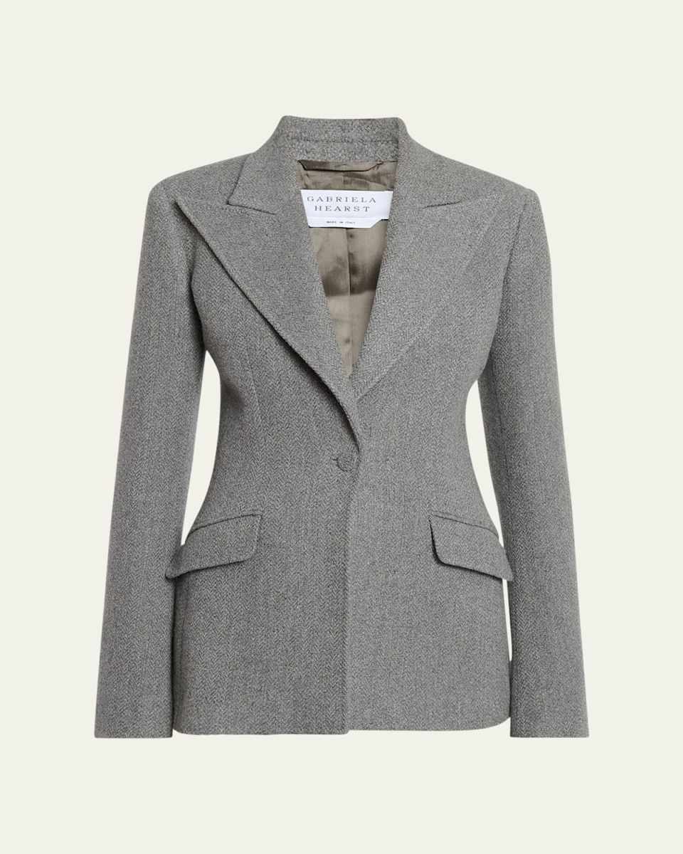 Leiva Single-Breasted Blazer