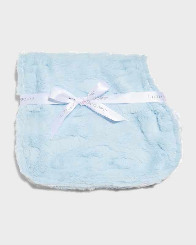 Boy's Plush Burp Cloth