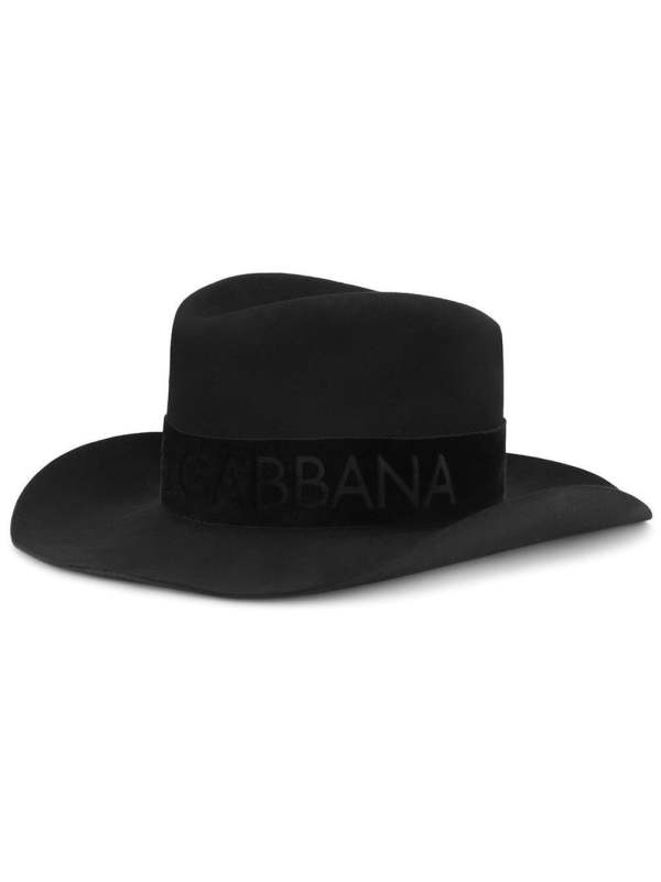 DG-logo felt fedora hat