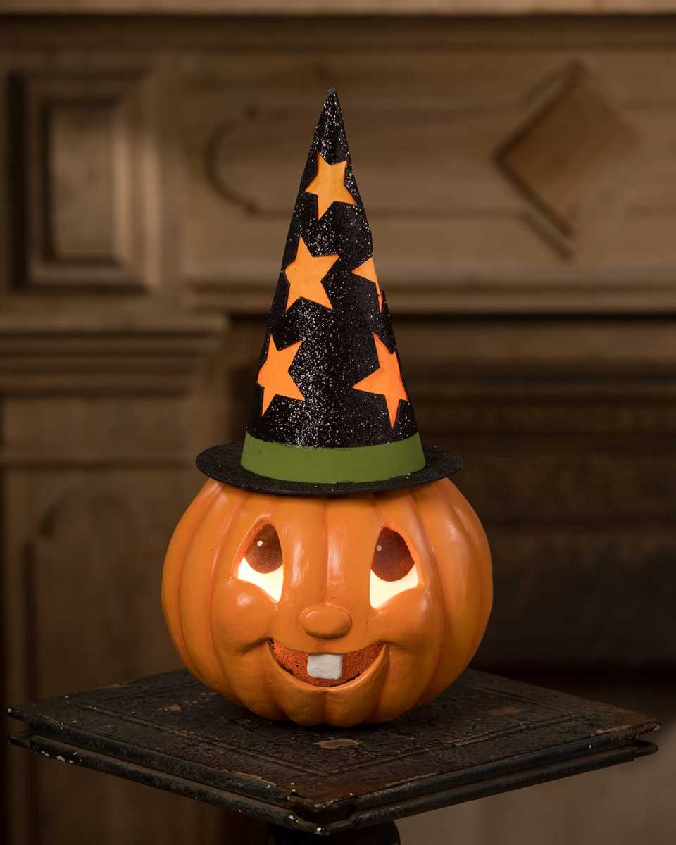 Halloween Retro Pumpkin Container