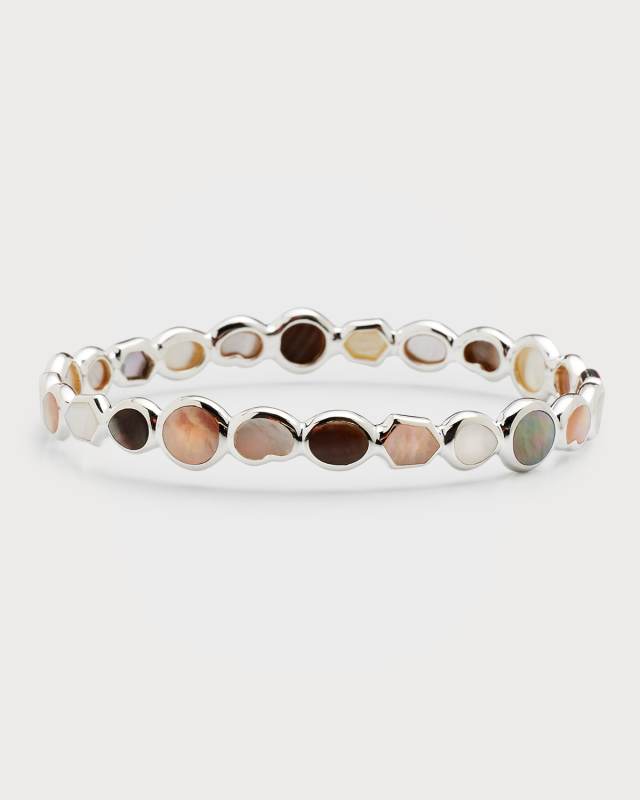 All Around Rock Candy Sterling Silver Bangl