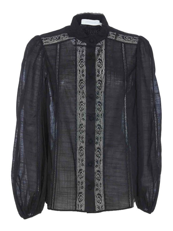 Zimmermann Chemise - Noir
