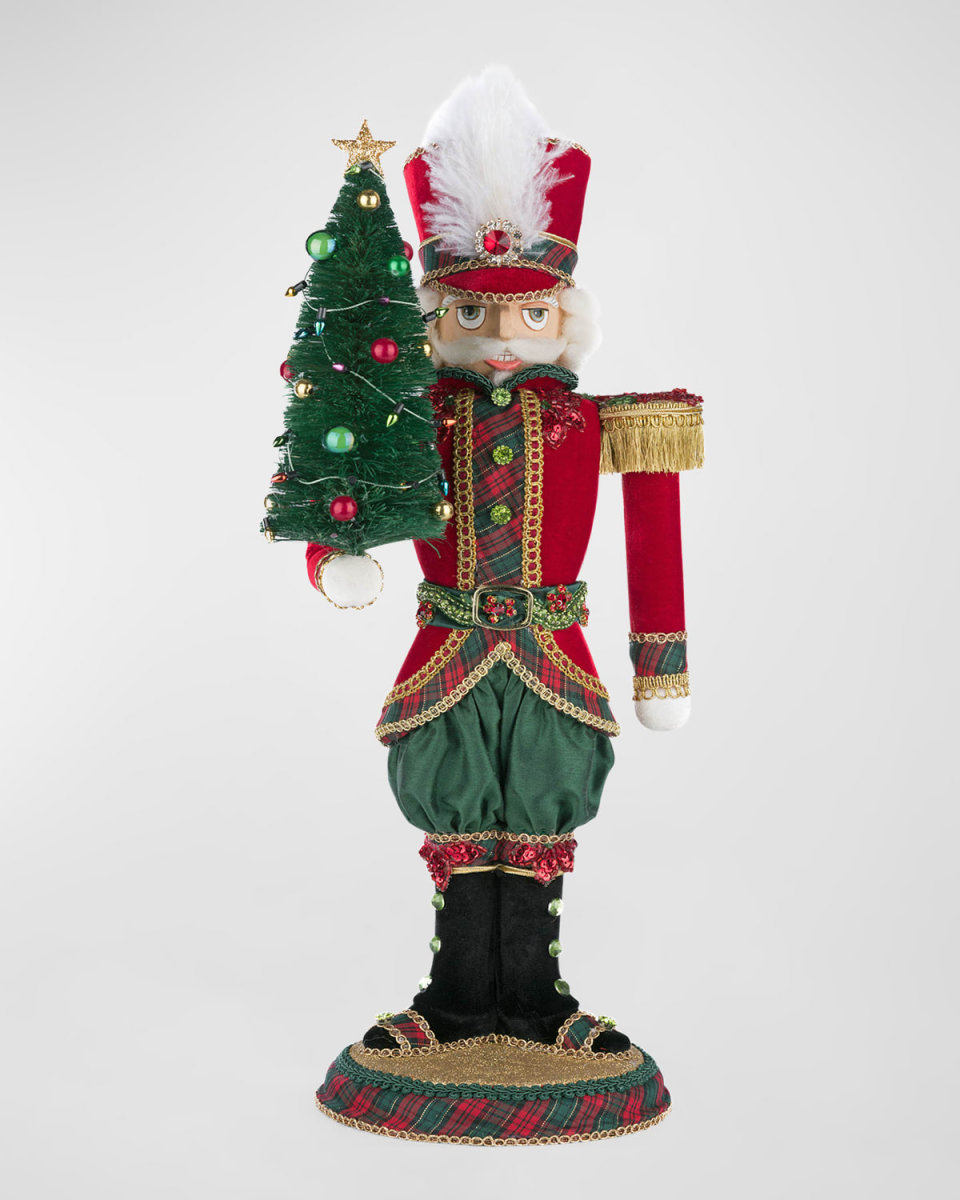 Admiral Terrance Tartan Christmas Figure, 18.3"