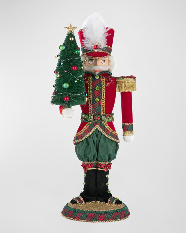 Admiral Terrance Tartan Christmas Figure, 18.3"