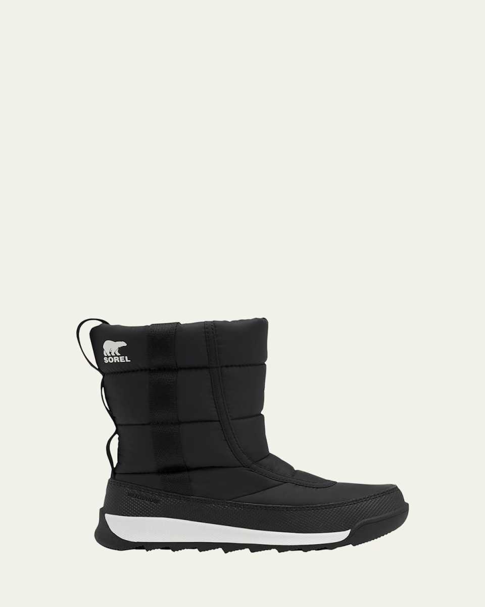 Kid's Whitney II Waterproof Puffy Nylon Winter Boots, Toddler/Kids