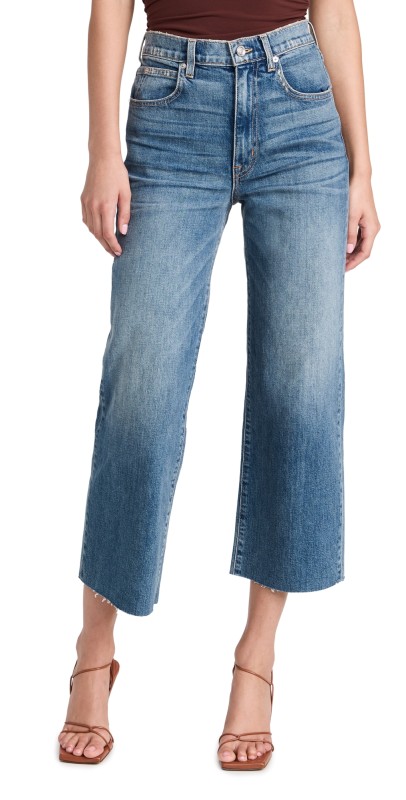 SLVRLAKE Grace Crop Jeans Blue Bird