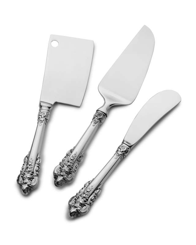 Grand Baroque 3-Piece Cheese Knife Set