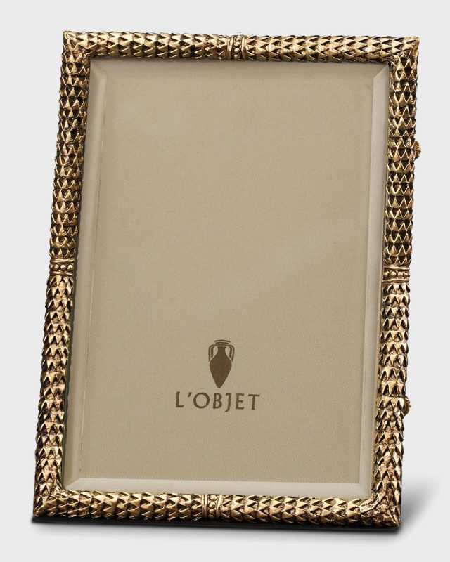 Scales 24k Gold-Plated Picture Frame, 4" x 6"