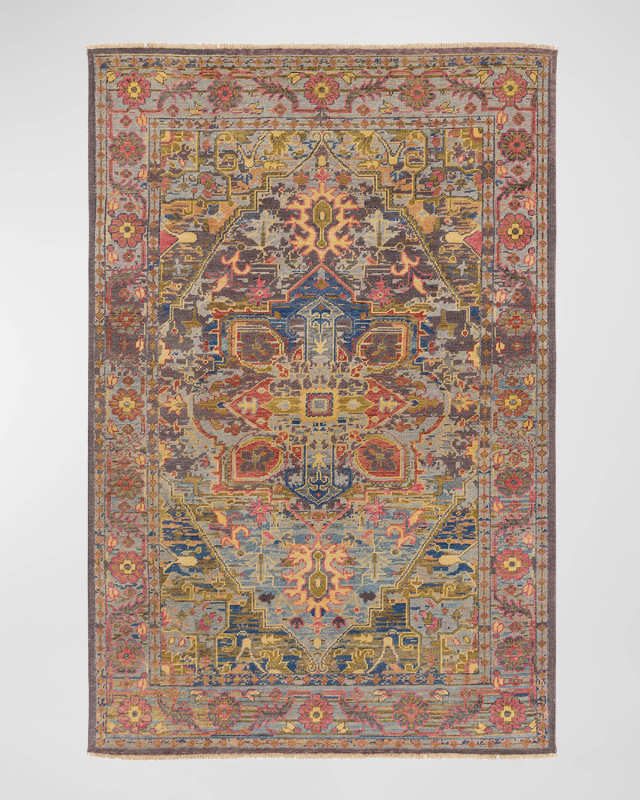 Cappadocia Sage Hand-Knotted Rug, 4' x 6'