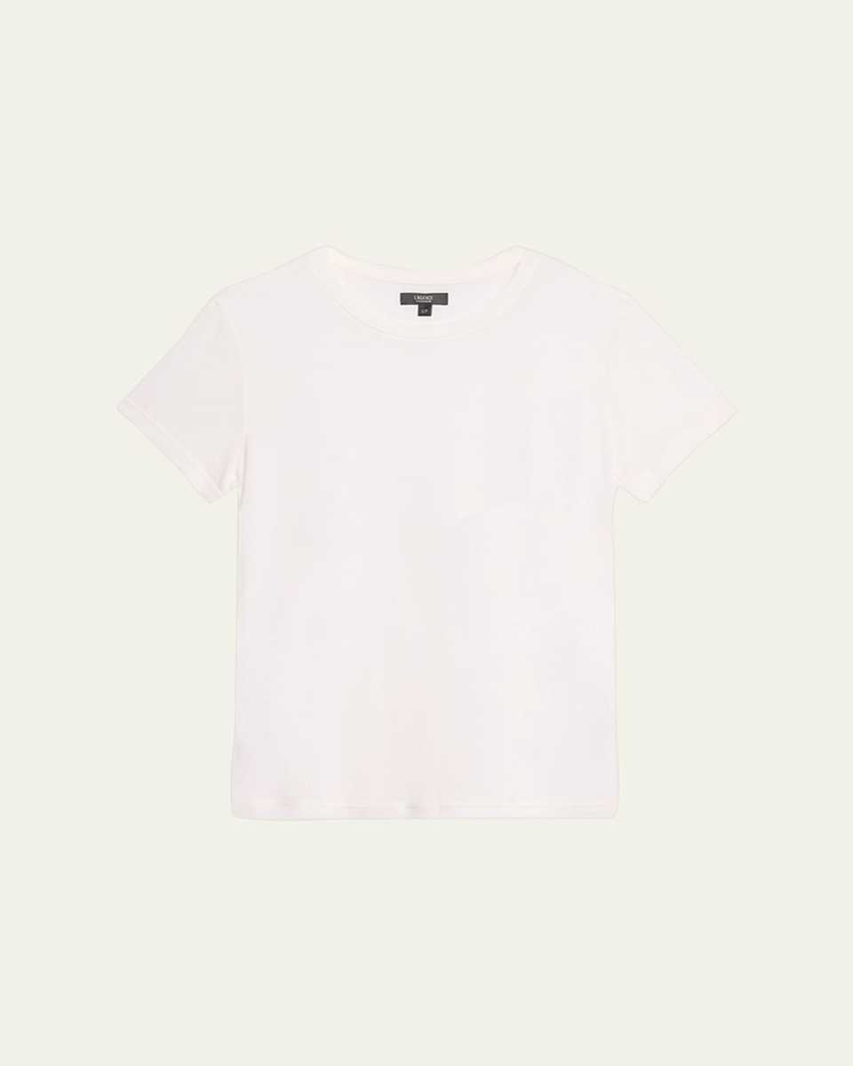 Ellie Cashmere Crewneck Tee