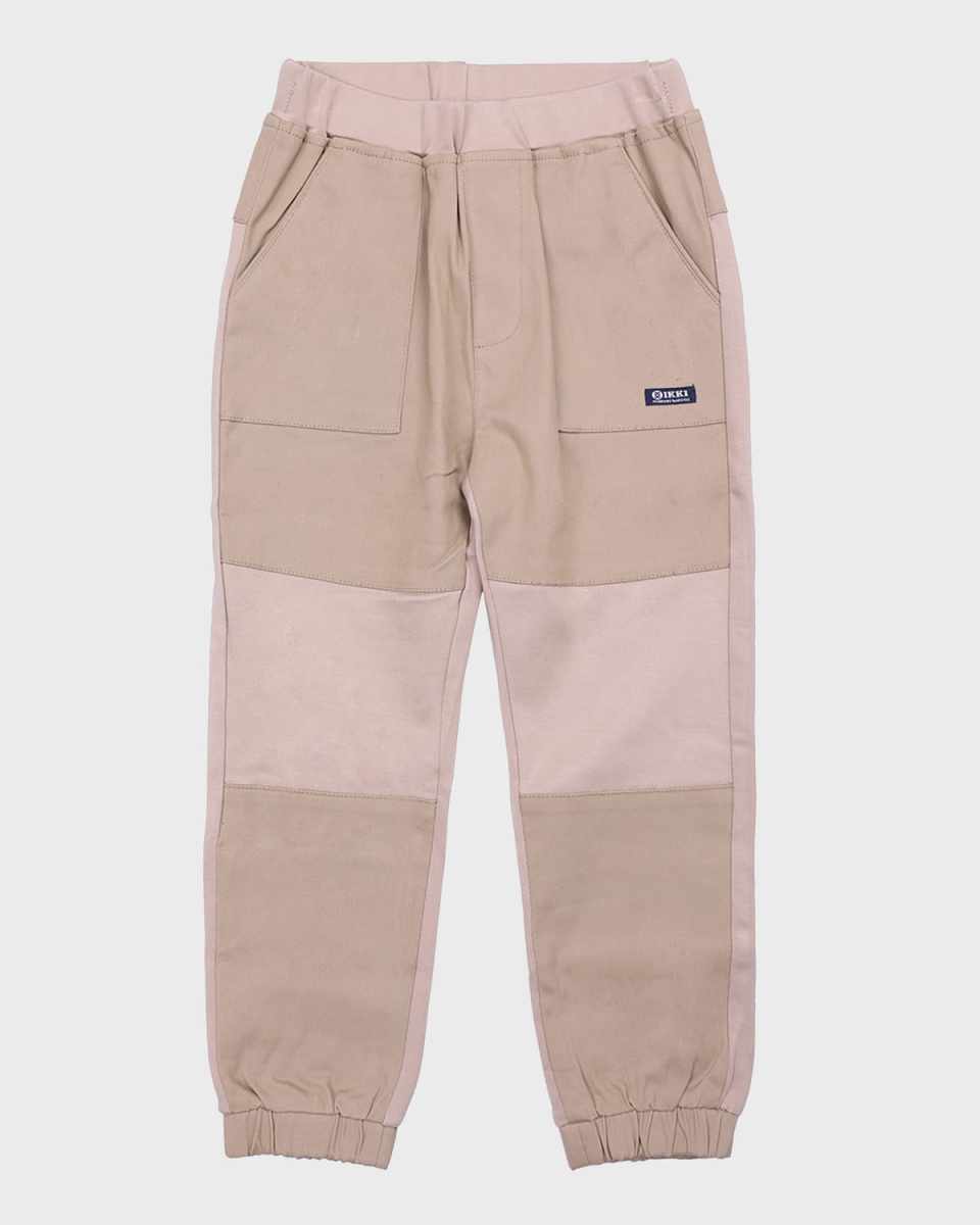 Boy's Colorblock Jogger Pants, Size 4-12