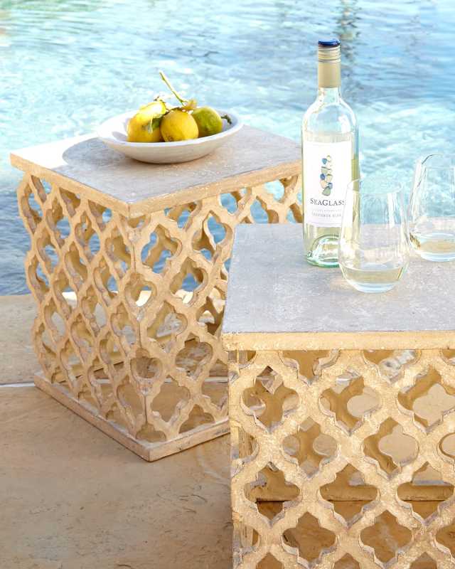Moroccan Garden Stool
