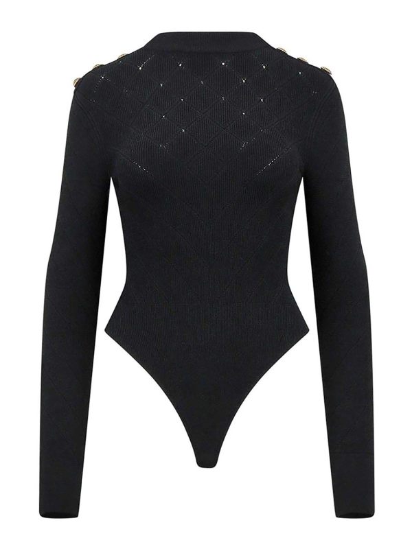 Balmain Top - Noir