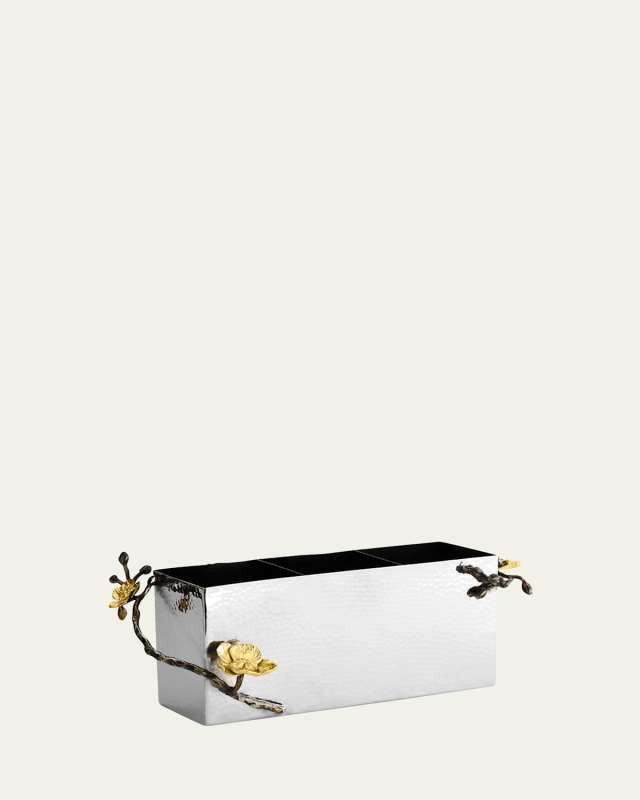 Gold Orchid Cutlery Caddy
